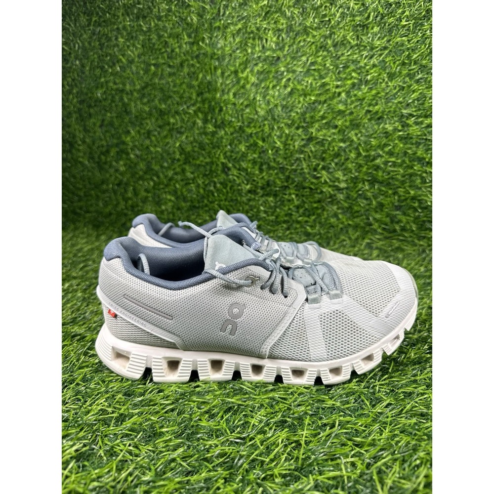 On Cloud 5 Running Shoes Surf Cobble Blue Women 8.5 59.98895 Sneaker
